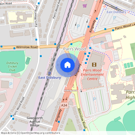 Wilmslow Road, East Didsbury, Greater Manchester, M20