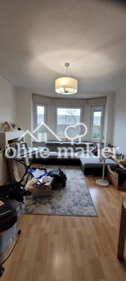 Provisionsfrei: Große schöne 3-Zi. Wohnung, Jugendstilhaus, EBK, 1 Min. S-Bahn, auf Wunsch möbliert - Photo 1