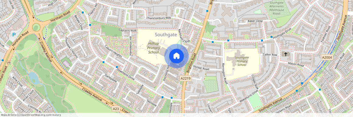 Ditchling Hill, Crawley, RH11