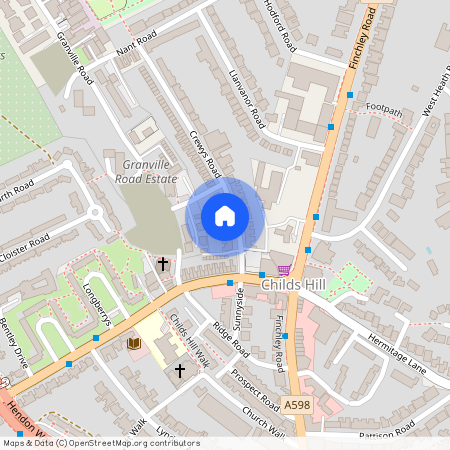 Crewys Rd, Childs Hill, NW2