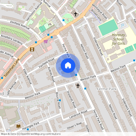 Ferme Park Road, Crouch End, N8