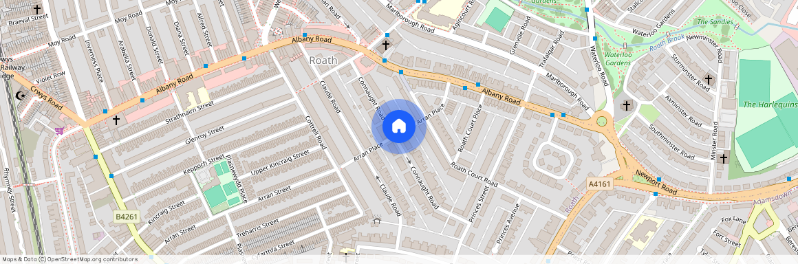 Arran Street, Roath, Cardiff