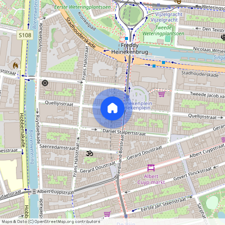 Quellijnstraat 80-HB, Frans Halsbuurt, 1072XW, Amsterdam