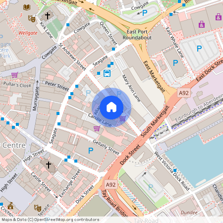 Allan Lane, City Centre, Dundee, DD1