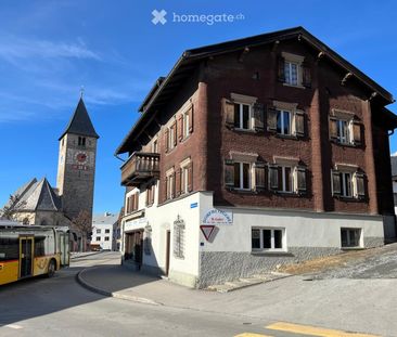Charmante 4-Zimmer-Wohnung mit Kachelofen in Klosters - Foto 4
