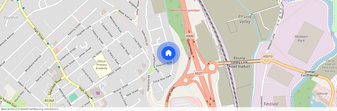 Great Row View, Wolstanton