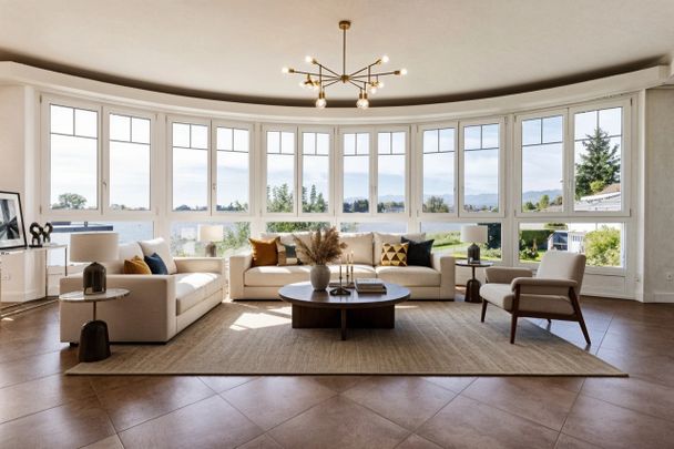 Appartement de standing au rez-de-chaussée avec grand jardin à Coppet - Foto 1