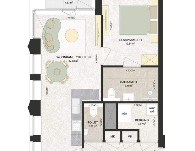 Appartement Surinamepad, Haarlem - À Louer - Photo 1