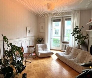APPARTEMENT 31/2 PIÈCES À ZÜRICH - KREIS 7 HOTTINGEN, MEUBLÉ, TEMPO... - Foto 6
