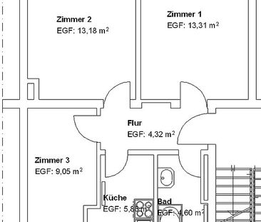3 Zimmer in zentraler Lage! - Photo 1