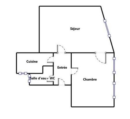 Appartement 2 pièces - 35.87m² - Photo 4