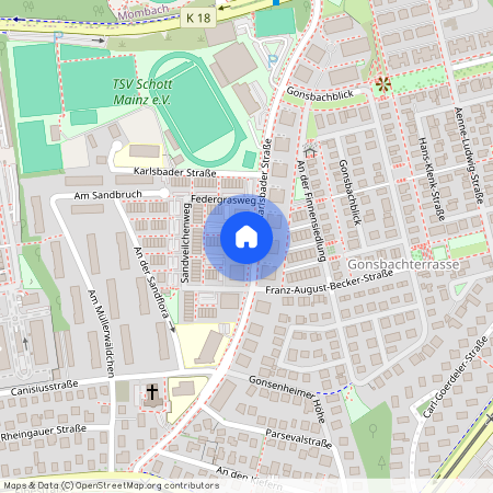 Karlsbader Straße 9c, 55122 Rheinland-Pfalz - Mainz