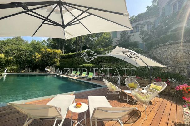 SAINT MARTIN DE PEILLE : VILLA MEUBLEE AVEC PISCINE ET TERRA - Photo 1