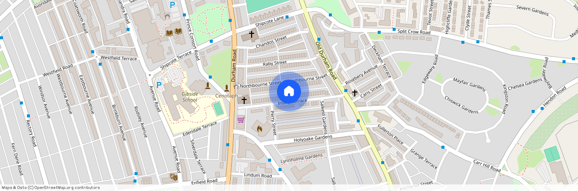 Inskip Terrace, Gateshead