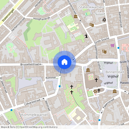 Kommelkwartier, 6211 PA, Brusselsestraat, Maastricht