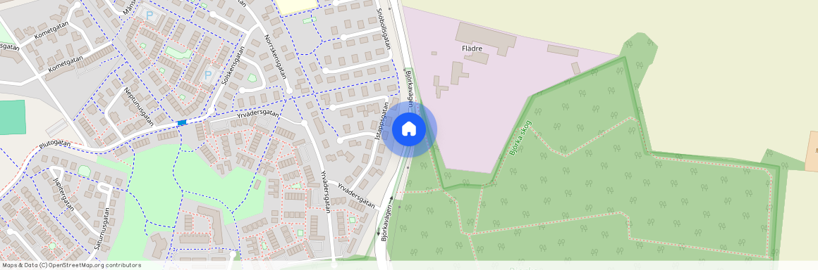 Björkavägen, Ödåkra