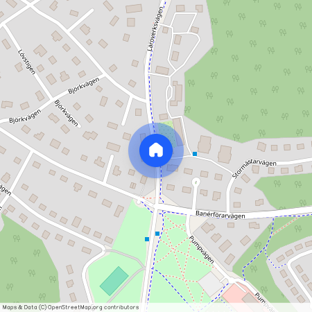 Läroverksvägen, Lidingö