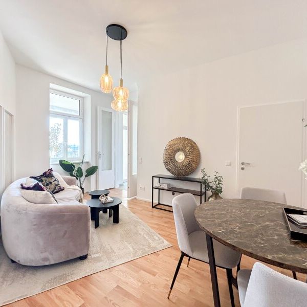 Stilvolle 3-Zimmer-Wohnung mit separater Küche in begehrter Grünruhelage nahe Gustav-Klimt-Park - Foto 1