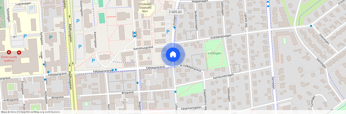 Litsvägen, Östersund