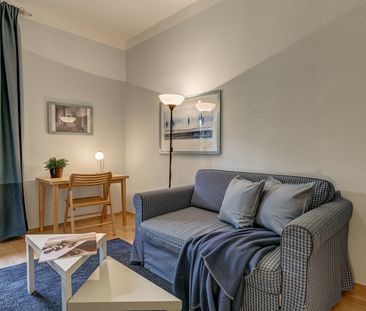 Prime location Schwabing: Furnished 1.5-room apartment - Photo 3