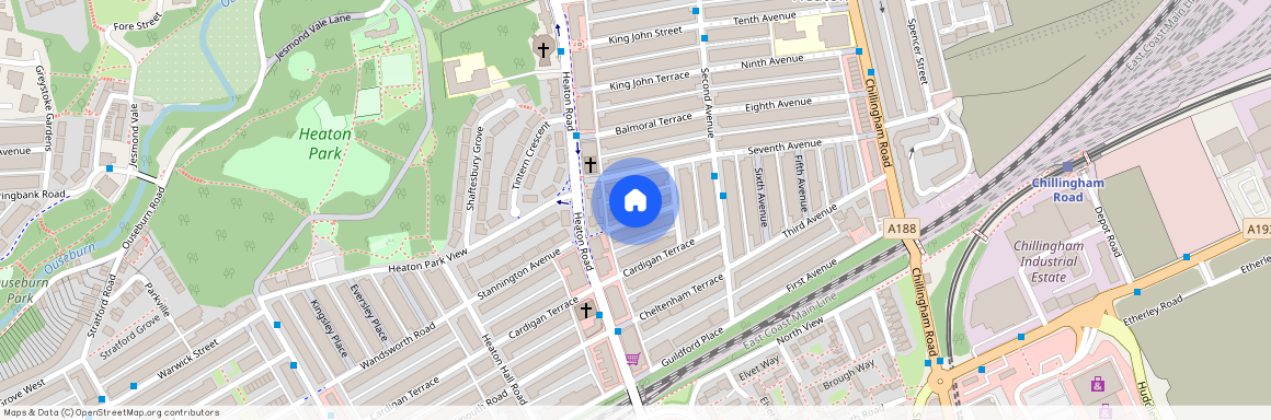 Roxburgh Place, Heaton, Newcastle Upon Tyne, NE6