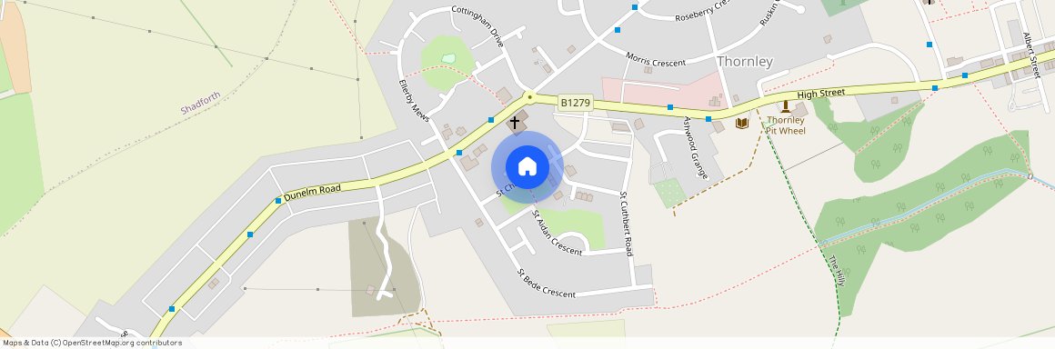 St. Chad Square, Thornley, Durham