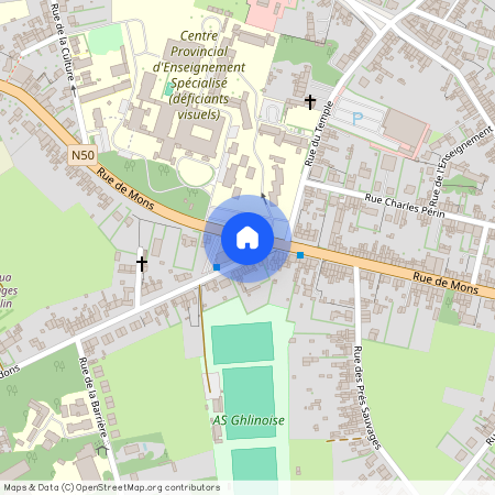 Rue de Mons, 85, 1/1, 7011, Mons