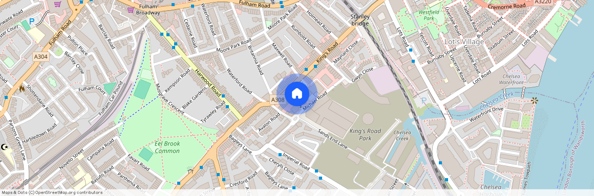 Edith Row, Fulham, SW6, London