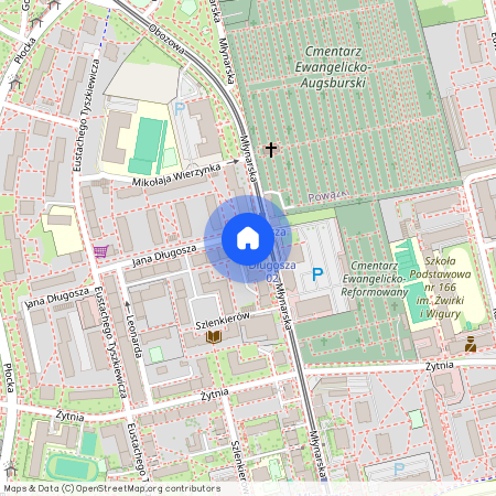 Warszawa, M., Warszawa, Wola, Młynów, Długosza