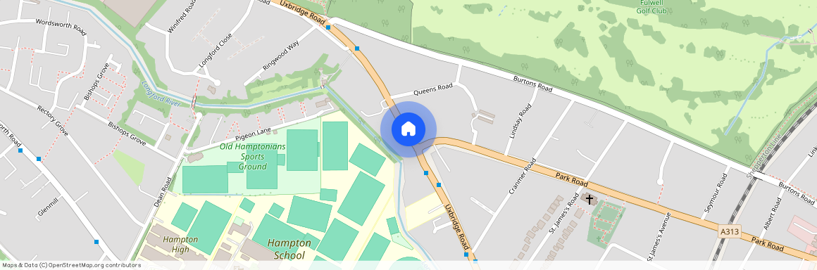 Uxbridge Road, Hampton Hill, Middlesex, TW12