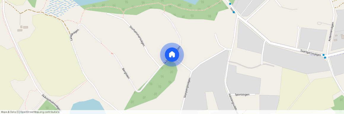 Skåvsjöparksvägen, Åkersberga