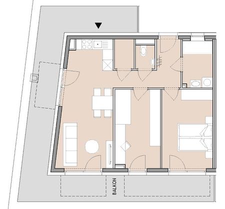 3-Zimmer-Penthouse mit Riesen-Terrasse in Graz-Gösting - Foto 5