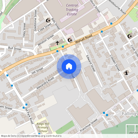 All Saints Road, WEDNESBURY