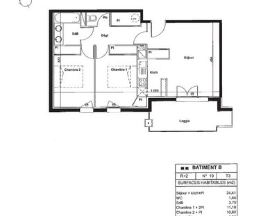 Location Appartement 3 pièces 58m² MURET 31600 - Photo 3