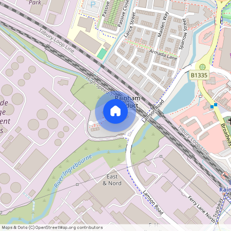 Creekside, Rainham, Havering, London, RM13