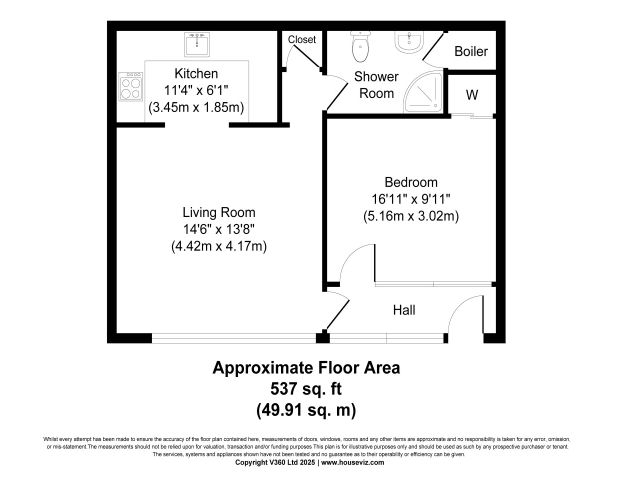 1 bed flat to rent in Lansdowne, Woodwater Lane, EX2 - Photo 1