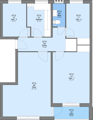 Egevej, 4, 1.tv., 6330, Padborg - Photo 1