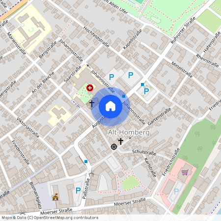 Augustastraße, 47198 Duisburg - Homberg/Ruhrort/Baerl