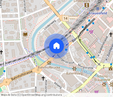 2.5 Zimmer, 59 m², 5. Stock - Foto 1