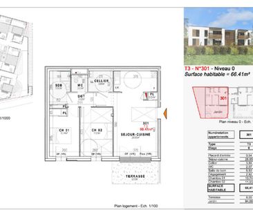 APPARTEMENT TYPE 3- LE PUY DE MARMANT – VEYRE-MONTON - Photo 2