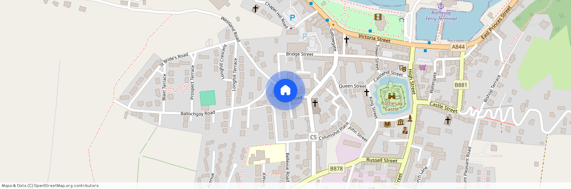 Hillhouse Road, Rothesay, Isle Of Bute, PA20