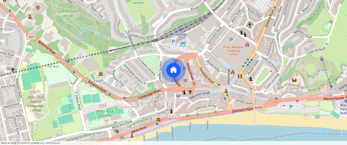 Cambridge Gardens, Hastings, TN34