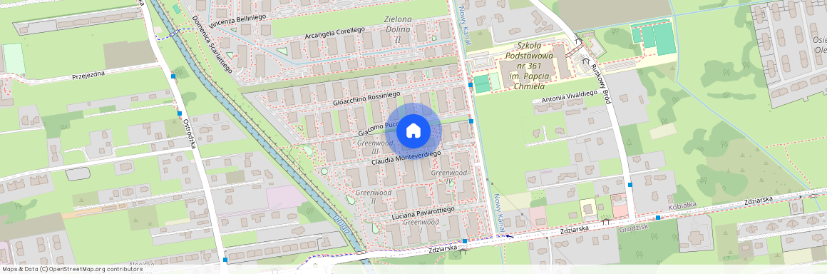 Warszawa, Białołęka, Kobiałka, Claudia, Monteverdiego