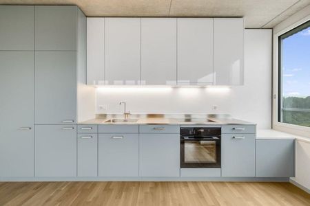 Modern 3.5-Zimmer-Wohnung mit Weitblick - Foto 2