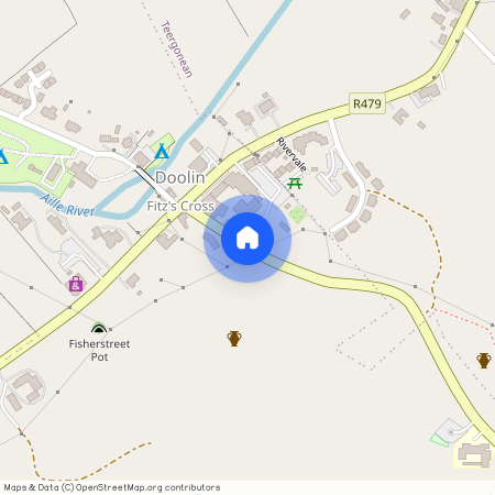 Overrlooking Doolin Village, Doolin, Clare