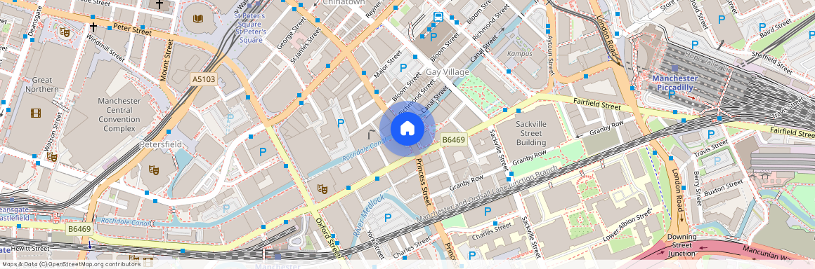 Greater Manchester, M1, Princess Street, Manchester