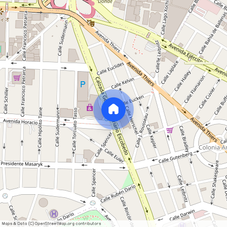 Renta de departamento Calzada General Mariano Escobedo 456 #456, Colonia Anzures, C.P. 11590, Df / Cdmx