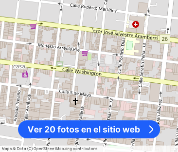 Departamento en renta, Washington OTE #1414, Colonia Centro, C.P. 6... - Foto 1