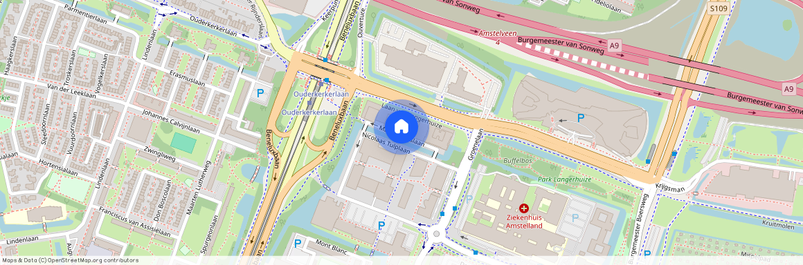 Langerhuize, 1186 DV, Maimonideslaan, Amstelveen