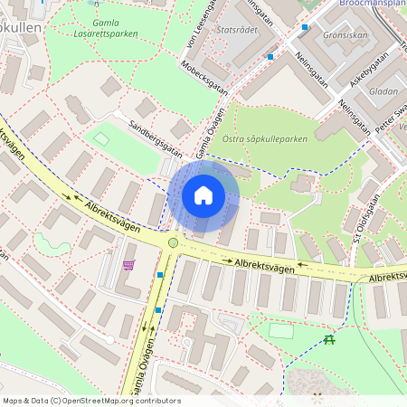 Albrektsvägen 120 D, Såpkullen